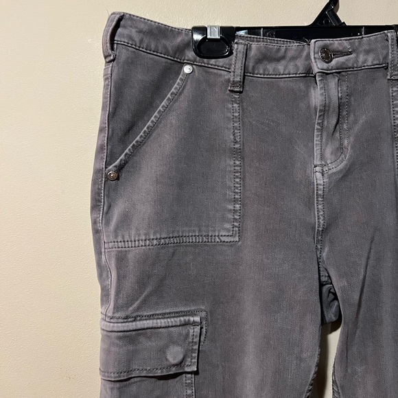 Silver Jeans Skinny Cargo Grey Jeans - Picture 4 of 9
